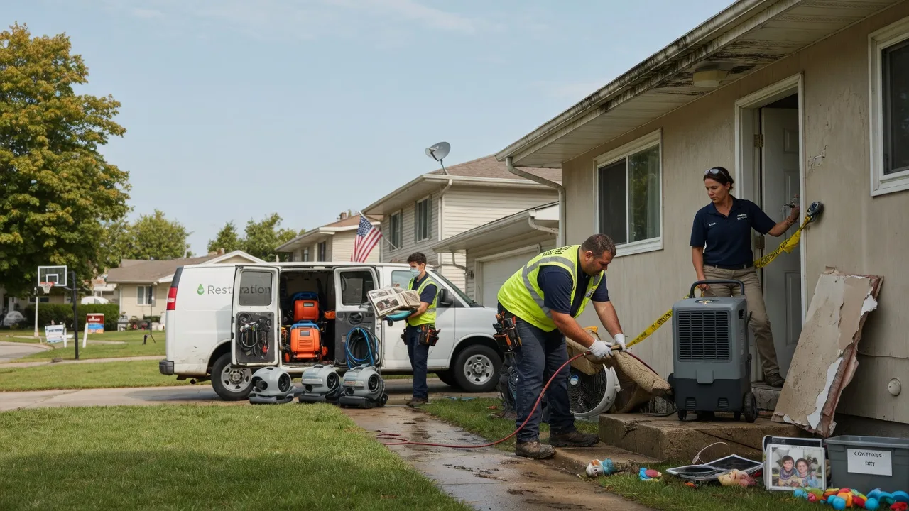 Water Damage Restoration in Pleasant Hill, IL near me